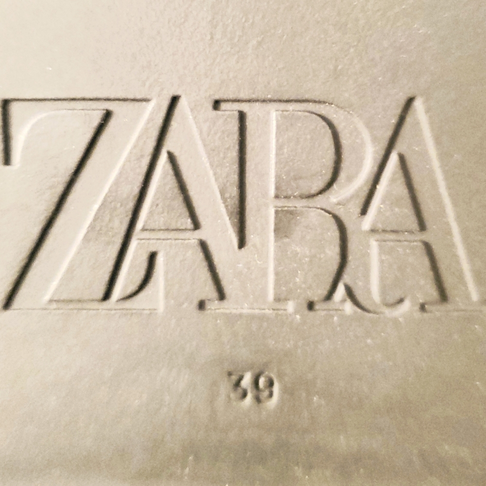 Black leather Platform lace up shoes